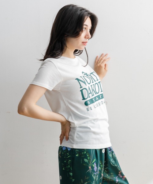 tシャツ 「MEN ， WOMEN」STATE TEE -North Dakota レディース メンズ