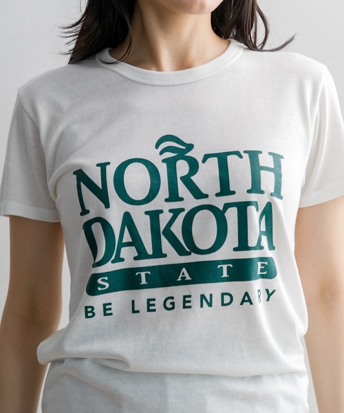 tシャツ 「MEN ， WOMEN」STATE TEE -North Dakota レディース メンズ