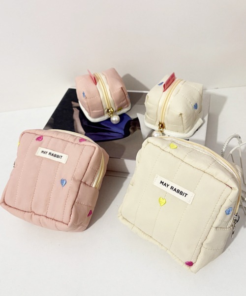 25S パールがエレガント★持ちやすく可愛い ミニクラッチ ポーチ 25S パールがエレガント☆持ちやすく可愛い ミニクラッチ ポーチ