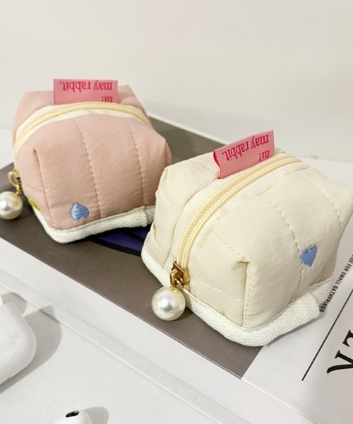 Pochi Pouch ポーチ Pouch/パールチャーム付き ミニ