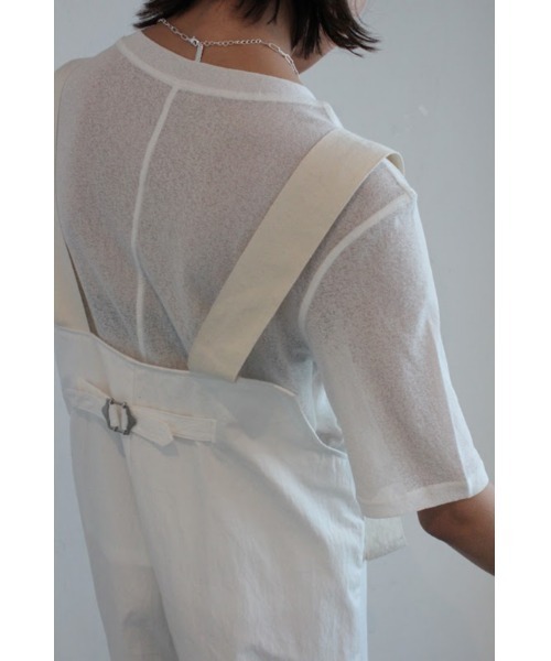 tシャツ 「 AGAWD / アガウド 」Sheer Cutsew / シースルーカットソー　 レディース メンズ