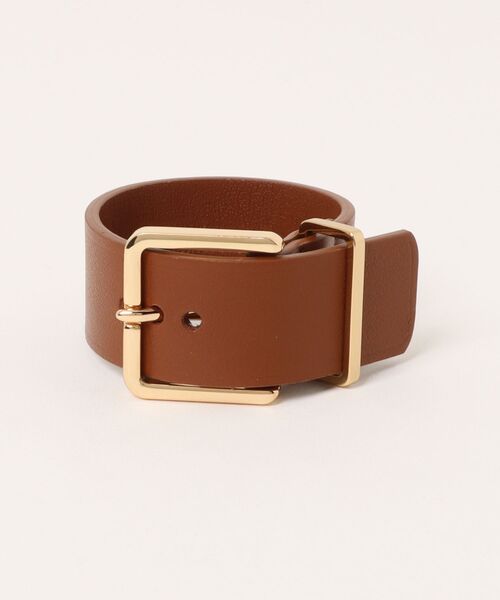 ブレスレット 「Maison Boinet/メゾンボワネ」ワイドレザー