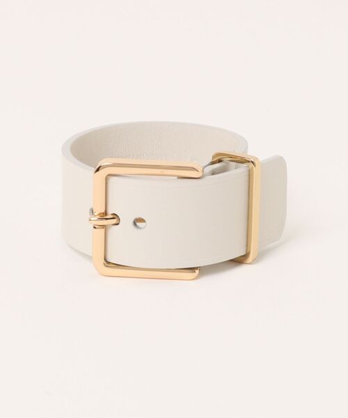 ブレスレット 「Maison Boinet/メゾンボワネ」ワイドレザー