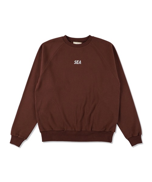 SEA WIND AND 長袖Tシャツ WIND AND SEA 「WIND SEA」 長袖Tシャツ X-LARGE ブラウン