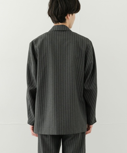 Y's/ワイズ リネンストライプコートジャケット Y's/ワイズ リネン