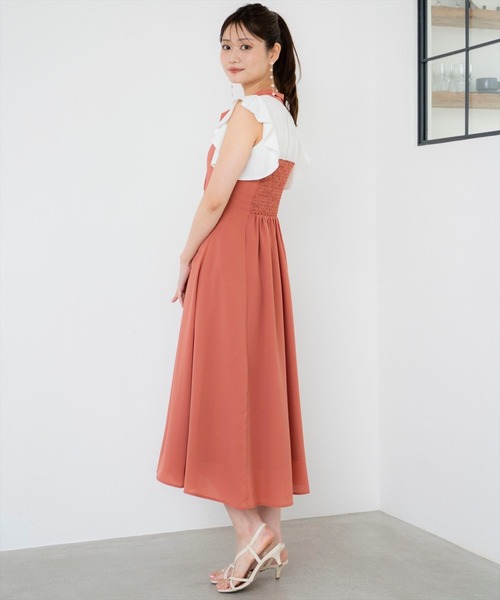 美品 ルネ ワンピース ノースリーブ フリル袖 リボン タッセル René（ワンピース）のフリマアイテム一覧