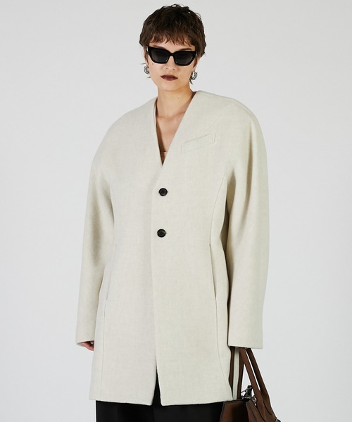 PRANK PROJECT（プランクプロジェクト） ノーカラーコート コート