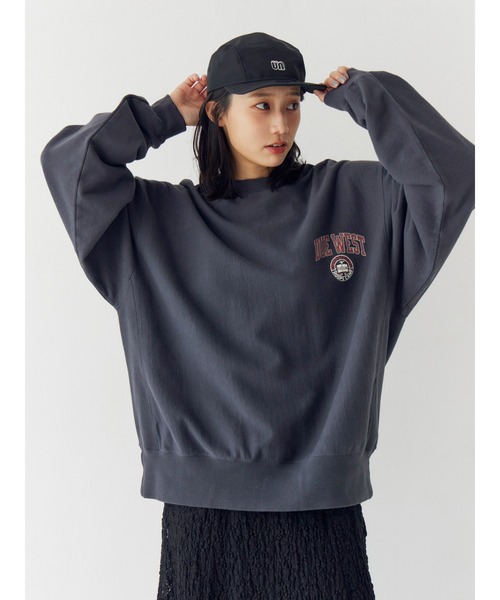 Ungrid（アングリッド） トレーナー スウェット ビッグシルエットロゴ