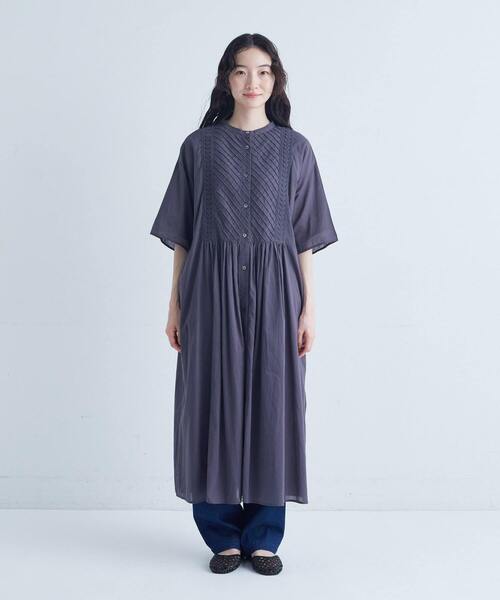 conges payes ADIEU TRISTESSE ワンピース conges payes ADIEU TRISTESSE ワンピース サイドプリーツ