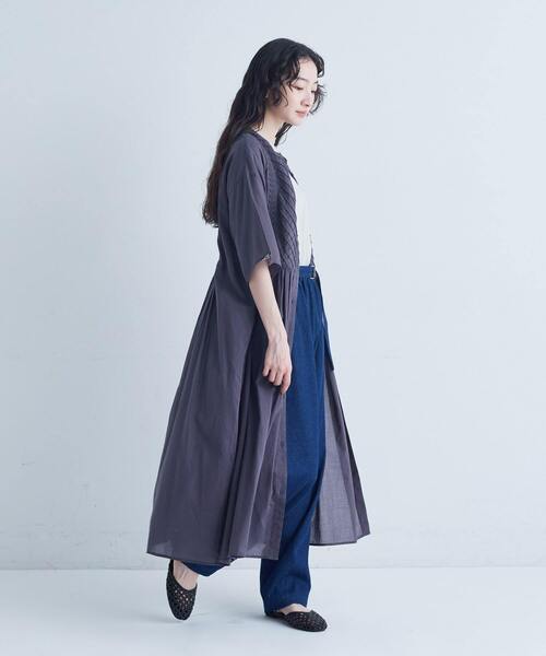【美品】ADIEU TRISTESSE ブラウス ボートネック 花柄刺繍 薄手 美品】ADIEU TRISTESSE ブラウス ボートネック 花柄刺繍 薄手