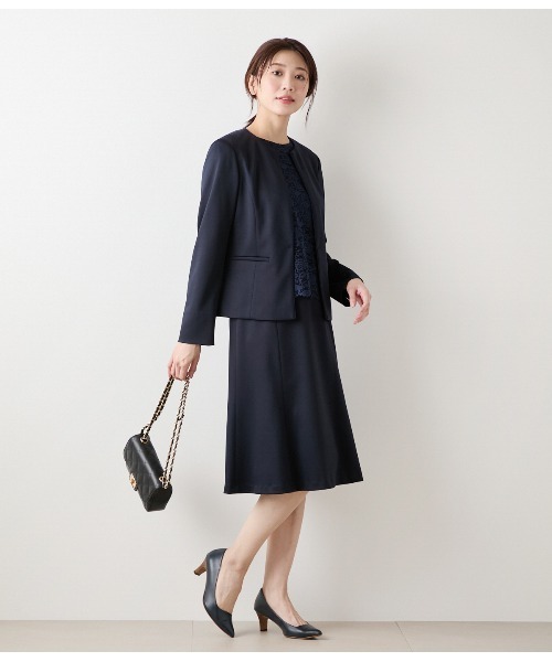 ニューヨーカー（NEWYORKER）/【ウォッシャブル】モクロディクリア マーメイドスカート NEWYORKER（ニューヨーカー） スカート 「ウォッシャブル」モクロディ