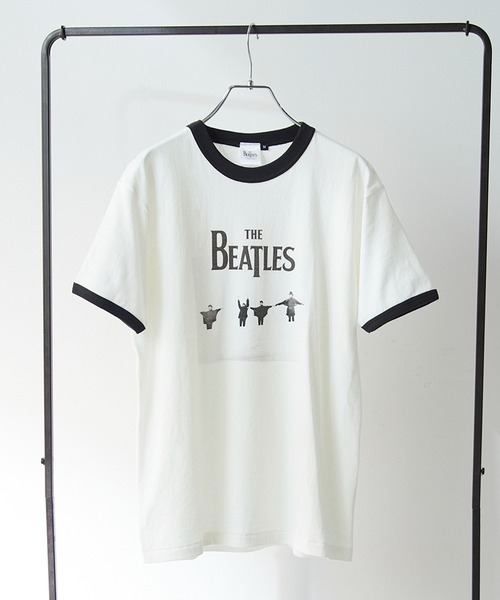 tシャツ 「THE FINAL VIEW」The Beatles / ビートルズ リンガーTシャツ レディース メンズ SETUP7｜THE FINAL VIEW/The Beatles / ビートルズ リンガーT