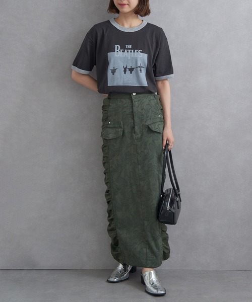 tシャツ 「THE FINAL VIEW」The Beatles / ビートルズ リンガーTシャツ レディース メンズ SETUP7｜THE FINAL VIEW/The Beatles / ビートルズ リンガーT