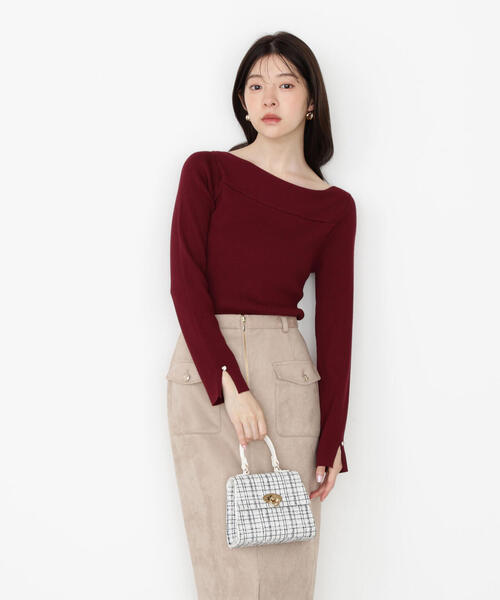 プロポーションボディドレッシング　ニット PROPORTION BODY DRESSING（プロポーションボディドレッシング