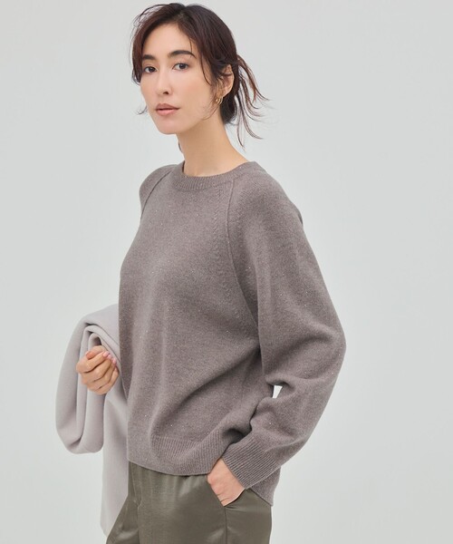 自由区（ジユウク） ニット セーター ウールカシミヤブレンド