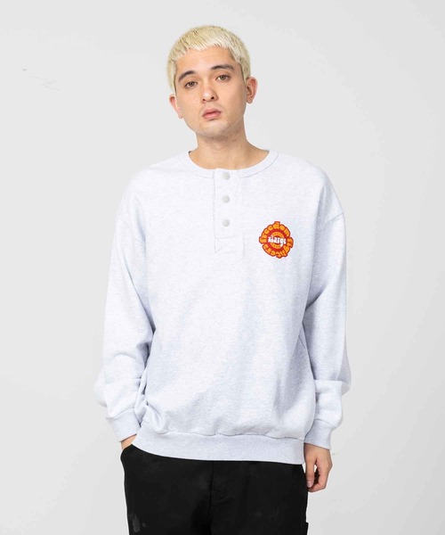 XLARGE（エクストラ ラージ） スウェットカットソー X-LARGE アッシュ