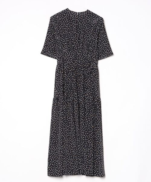 TOMORROWLAND（トゥモローランド） 半袖ワンピース 34 ブラック系