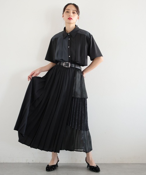 「HARE」 半袖シャツ FREE ブラック レディース_画像9