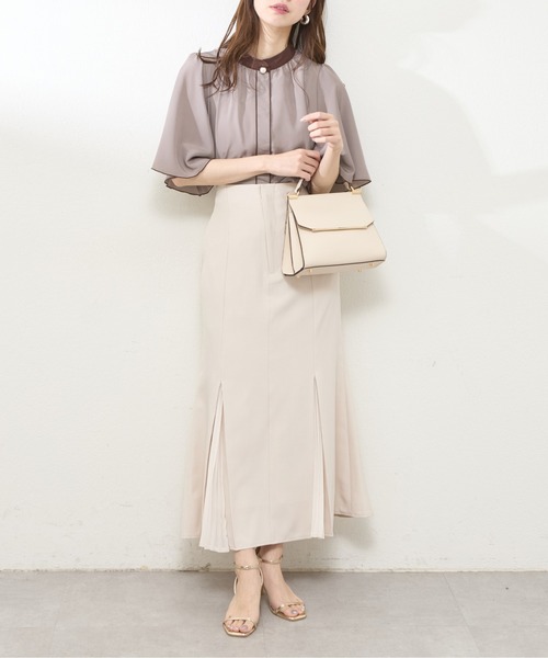 「natural couture」 半袖ブラウス FREE サックスブルー レディース_画像2