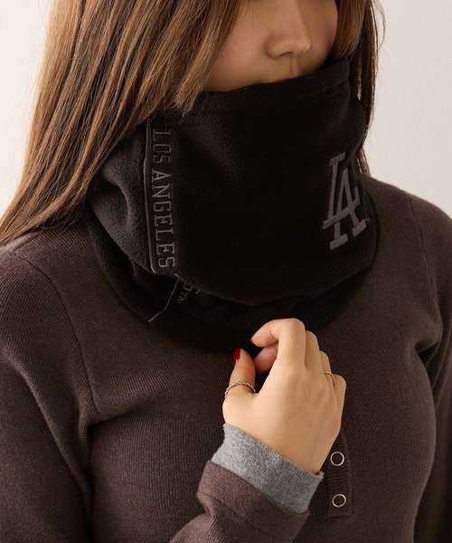 新品ドジャースヤンキースパドレスロゴ入りマフラー& ネックウォーマー6点セット MLB ネックウォーマー スヌード 「MLB」フリースネックウォーマー