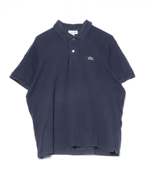 Lacoste グレー ネイビー ポロシャツ サイズ5 LACOSTE グレー ポロシャツ ストライプ サイズ5 - メルカリ