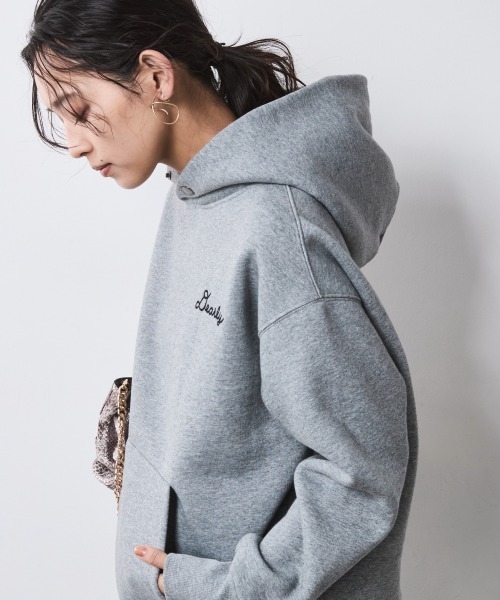 裏起毛 シックスタイル パーカー CHIC STYLE シックスタイル パーカー