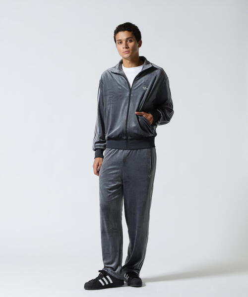 コート ジャケット adidas(アディダス)FB TT VELOUR / ファイヤーバード トラックトップ ベロア KD9374 KD9375 メン | adidas | 03