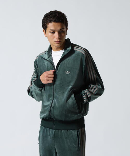 コート ジャケット adidas(アディダス)FB TT VELOUR / ファイヤーバード トラックトップ ベロア KD9374 KD9375 メン | adidas | 02