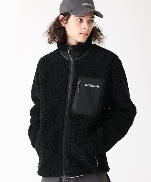 Columbia WKU フリースジャケット 黒 Columbia（コロンビア） コート ジャケット 防風 Columbia／メンズ