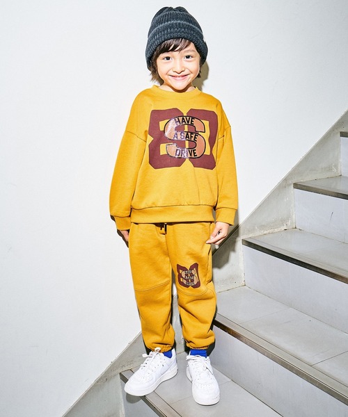 THIS IS FOR スウェット Sサイズ F.O.KIDS（エフオーキッズ） ワイドパンツ パンツ カラバリ