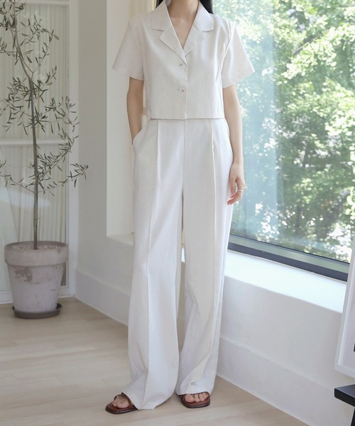 「UNE MANSION」 セットアップ FREE ブラック レディース_画像8