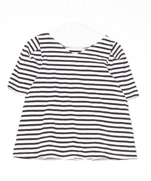 「BEAUTY&YOUTH UNITED ARROWS」 7分袖カットソー FREE ブラック レディース_画像2