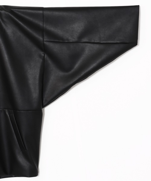 カヤ コート ジャケット 「カヤ」寒のつくり革メンズアウター メンズ