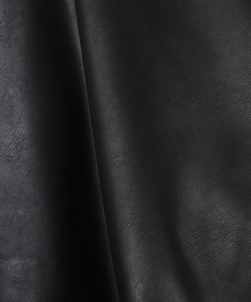 カヤ コート ジャケット 「カヤ」寒のつくり革メンズアウター メンズ