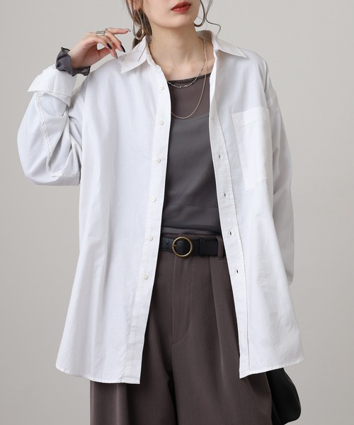 おね様3点おまとめ専用です。 OMNES（オムネス） ブラウス シャツ オックス オーバーサイズシャツ