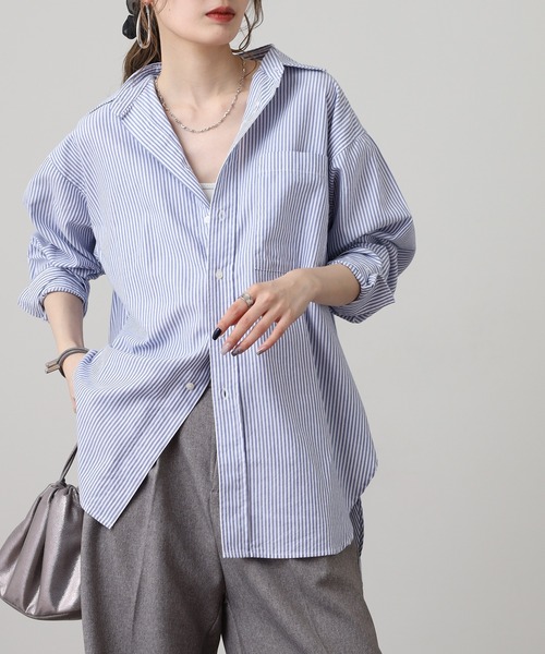 おね様3点おまとめ専用です。 OMNES（オムネス） ブラウス シャツ オックス オーバーサイズシャツ