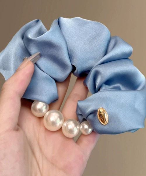 B.I.D. シュシュ 「Bz」パール付きシュシュ/ヘアゴム(RZ) : ZOZOTOWN