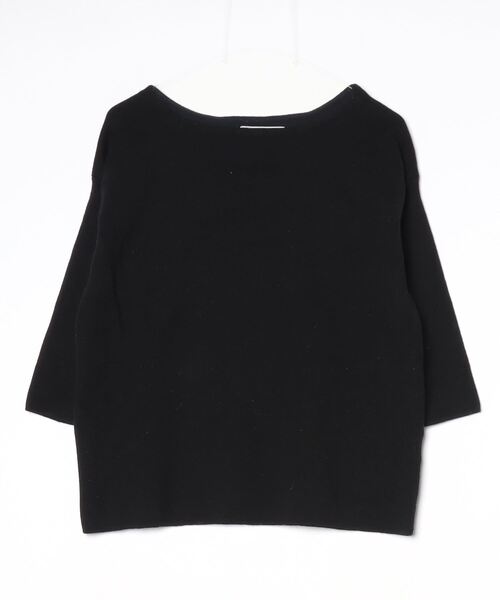 Deuxieme Classe（ドゥーズィエムクラス） 長袖ニット FREE ブラック