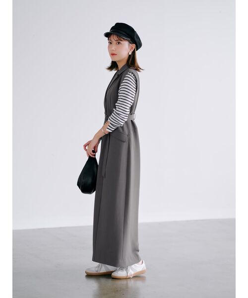 COHINA」 オールインワン - グレー レディース : ZOZOTOWN Yahoo!店