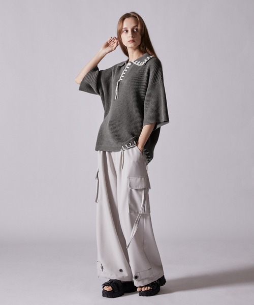 CLEL（クレイル） 半袖ニット S ブラック メンズ : ZOZOTOWN Yahoo!店