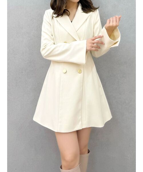 MERCURYDUO 2WAYフィットアンドフレアジャケットワンピース MERCURYDUO（マーキュリーデュオ） ワンピース 2WAYフィットアンド