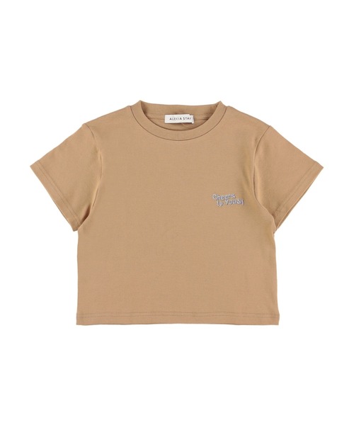 「ALEXIA STAM」 半袖Tシャツ M チャコールグレー レディース_画像2