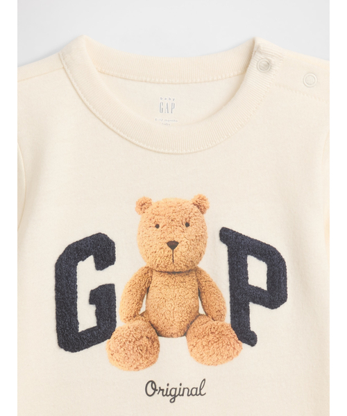 GAP（ギャップ） ベビー服 ロンパース オーガニックコットン くまさん 