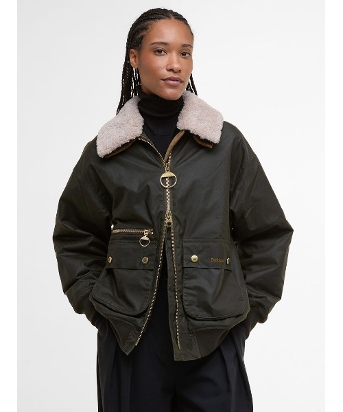 Barbour（バブアー） ブルゾン アウター Maxineワックス ジャケット