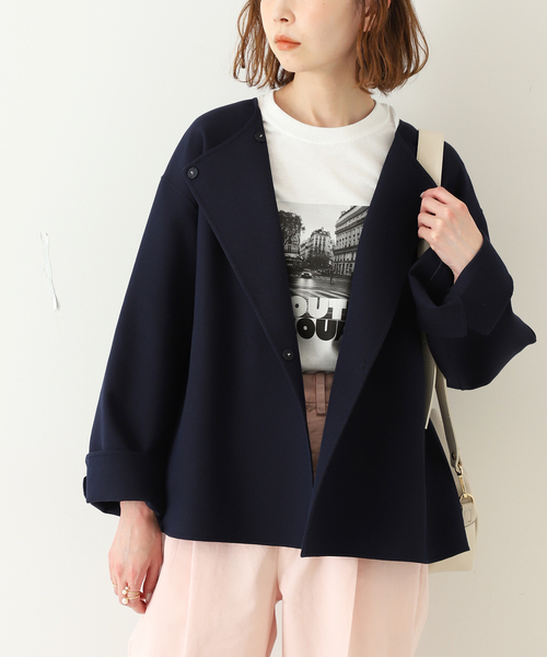 SLOBE IENA（スローブイエナ） ブルゾン FREE ネイビー レディース