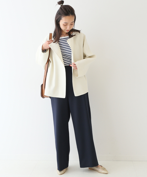 SLOBE IENA（スローブイエナ） ブルゾン FREE ネイビー レディース