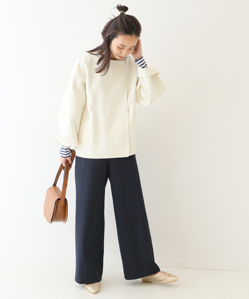 SLOBE IENA（スローブイエナ） ブルゾン FREE ネイビー レディース