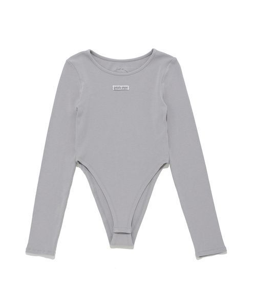 GELATO PIQUE グレー 長袖ルームウェア　新品、未使用 gelato pique（ジェラートピケ） パジャマ ルームウェア リブ