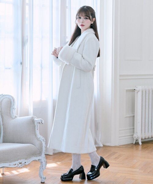 OLIVE des OLIVE（オリーブデオリーブ） ステンカラーコート コート