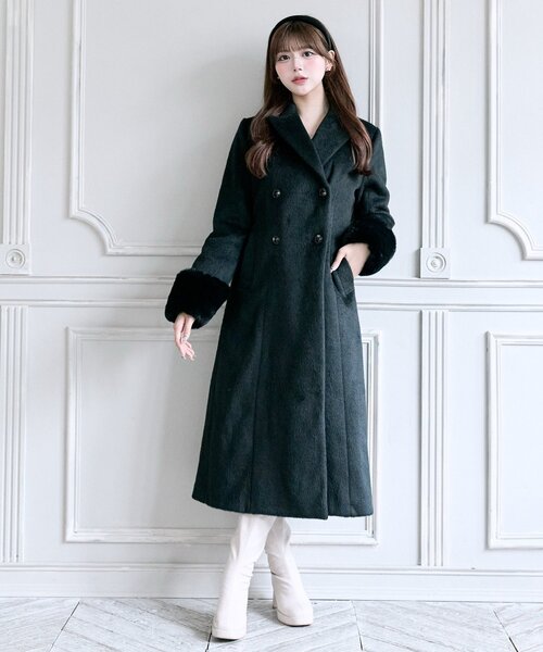 OLIVE des OLIVE（オリーブデオリーブ） ステンカラーコート コート